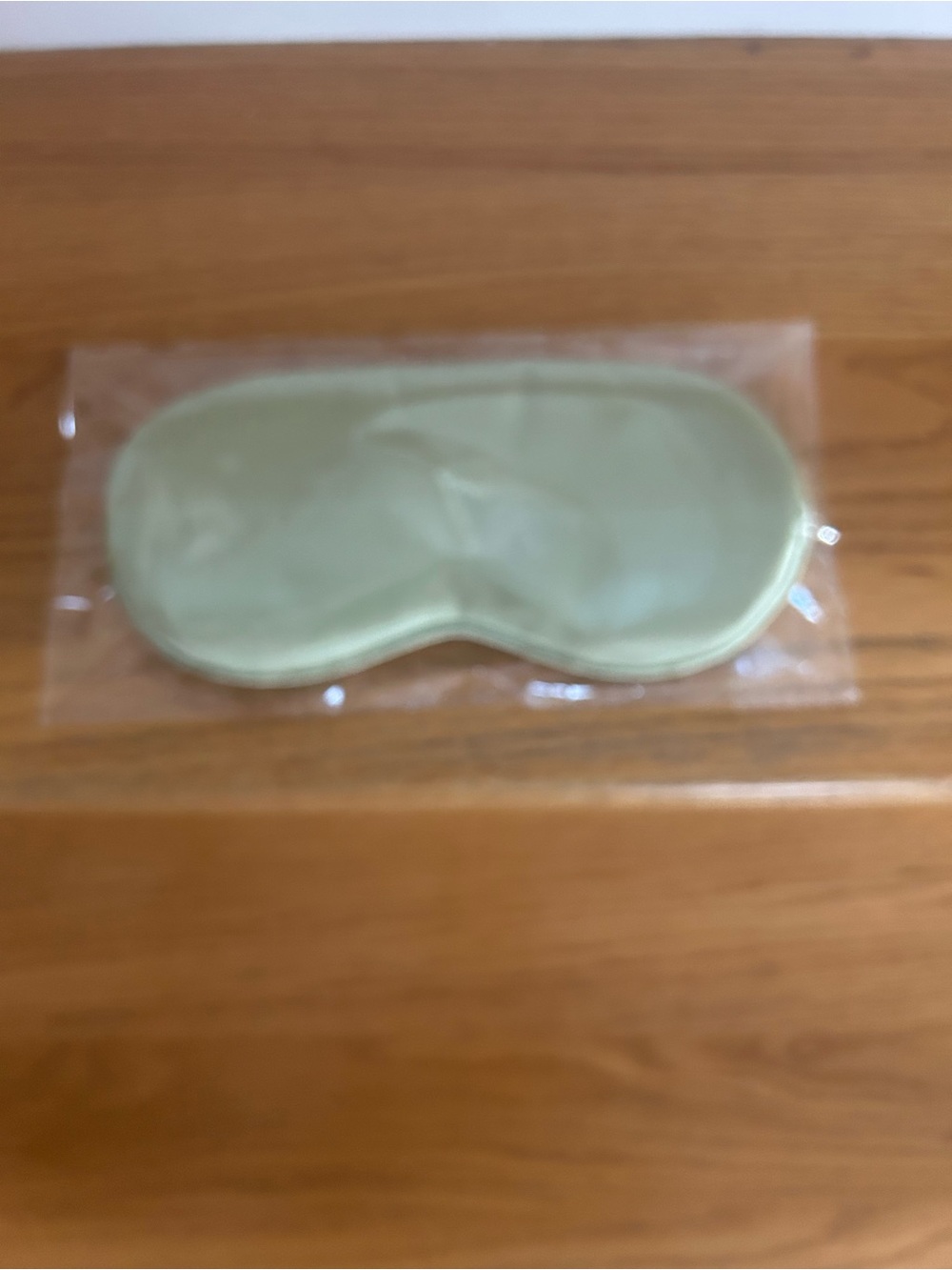 Satin Eye Mask in Light Green